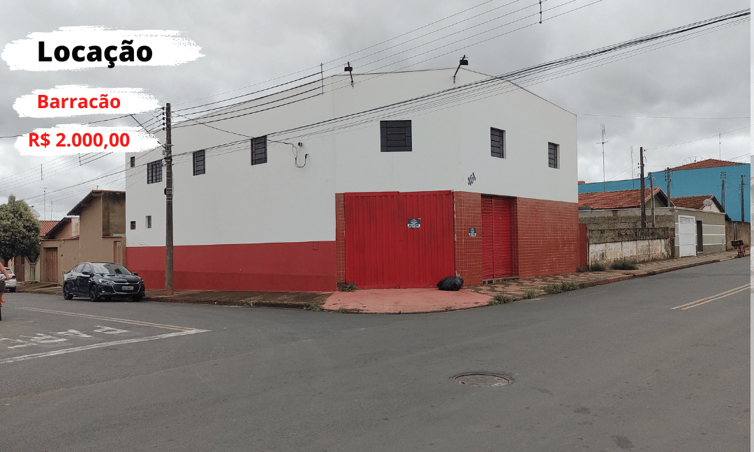 Barracão para locação em Aguaí