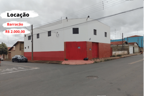 Barracão para locação em Aguaí