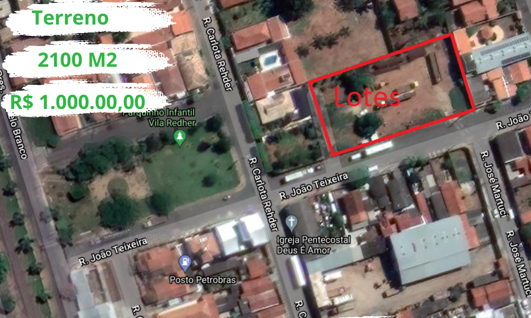 Lote a venda em Aguaí