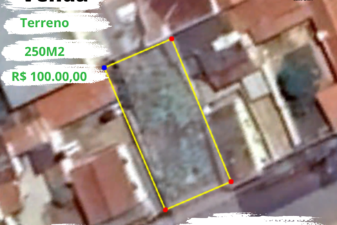 Terreno com 250M em Aguaí - Venda