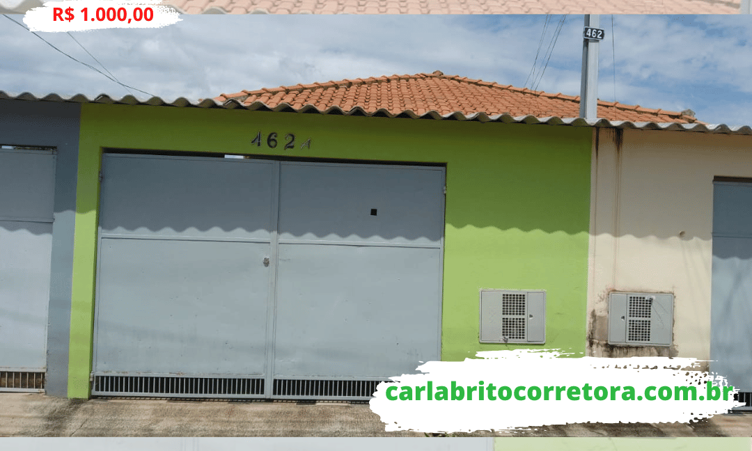 Casa com 2 quartos - Locação