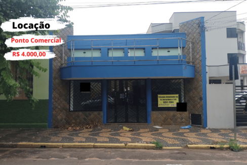 Locação Ponto Comercial no Centro