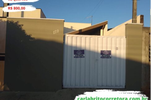 Casa 2 quartos Monte Libano